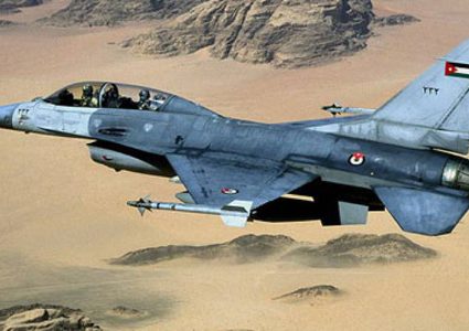 إسقاط طائرة استطلاع اقتربت من أجواء الأردن الشمالية