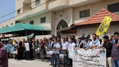 وقفة تضامنية مع الأسرى في طوباس