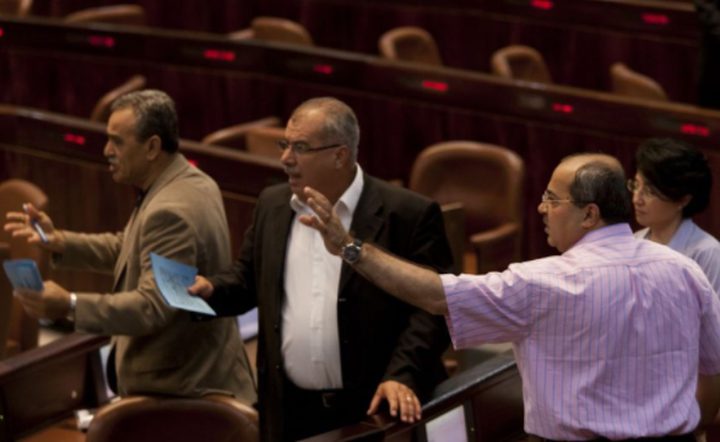 المشتركة: المصادقة على قانون "القومية" تشريع للأبرتهايد