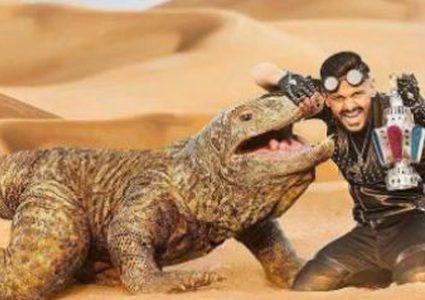 سحلية في برنامج رامز جلال لهذا الموسم