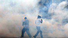 الاحتلال يقمع متضامنين مع الأسرى شمال بيت لحم