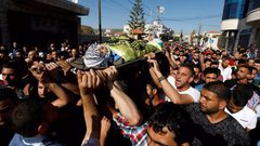 سلفيت: تشييع جثمان الشهيد سبأ