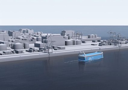 أول سفينة حاوية ذاتية القيادة في النرويج