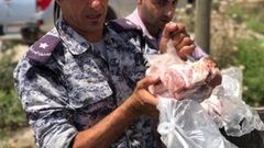 اتلاف 40 كغم لحوم غير صالحة بجنين
