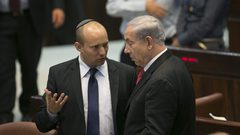 خلافات نتنياهو بينيت تشتد قبيل زيارة ترامب للمنطقة