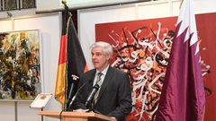 معرض فني قطري للخط العربي في برلين