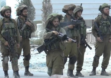 قمع مسيرة تضامنية مع الأسرى واعتقال مواطنين غرب نابلس(محدث)