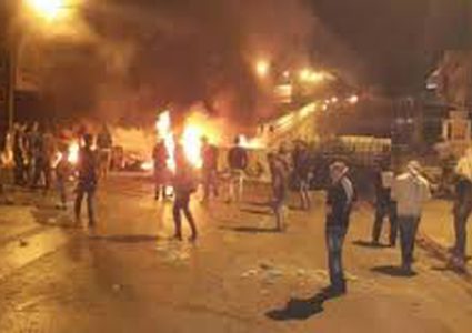 إصابة بالرصاص الحي بمواجهات قلنديا