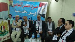 حزب مصر القومي ينظم مؤتمرا تضامنيا مع الأسرى الفلسطينيين