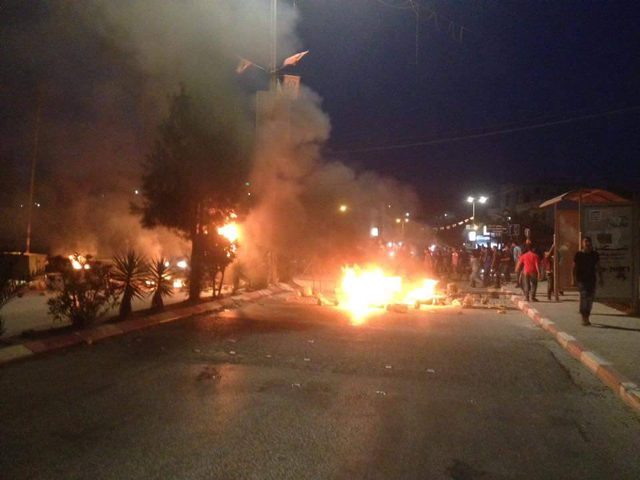 إصابات بالاختناق خلال مواجهات في عنبتا (صور)