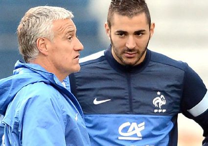 ديشان يواصل استبعاد بنزيمه من المنتخب الفرنسي