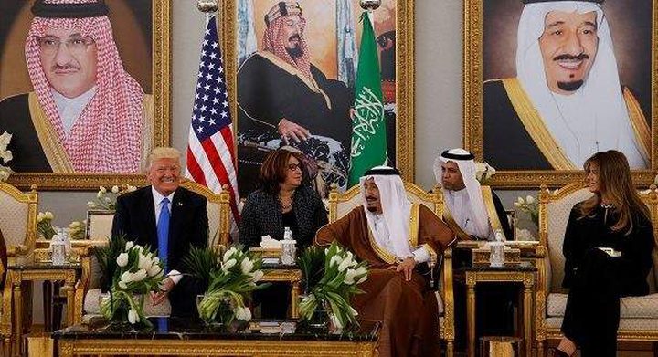 السعودية تستقبل ترامب بالمدفعية والطائرات