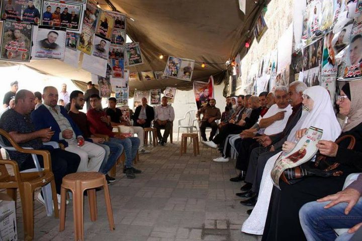 تواصل فعاليات التضامن مع الأسرى في جنين