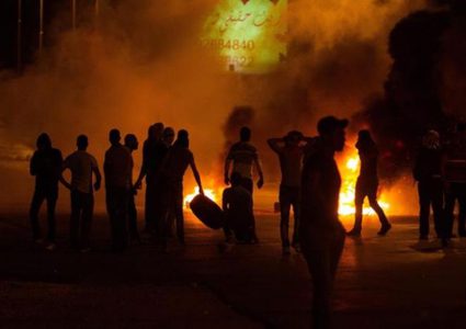 مواجهات وإصابات بالاختناق جنوب الأقصى