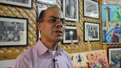 افتتاح معرض الفن التشكيلي "مرايا" في الخليل