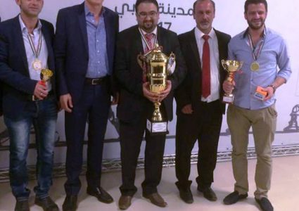 شبيطة يحقق المركز الأول في بطولة النخبة للشطرنج