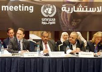 اللجنة الاستشارية "للأونروا" تزور مخيمات جنوب الضفة