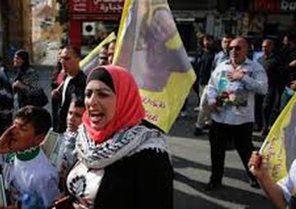 استمرار الفعاليات التضامنية مع الاسرى بالخليل