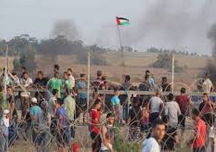 غزة: اصابة أربعة مواطنين برصاص الاحتلال