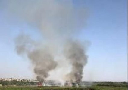 اخماد حريق باحراش "ام طوبا" جنوب القدس