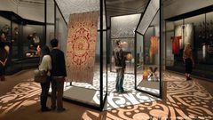 الفايكينغ في متحف في السويد