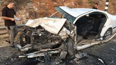 إصابتان إحداها خطيرة في حادث سير في جنين(محدث)