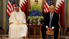 ترامب: مستعدون لحل الأزمة الخليجية