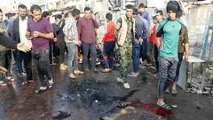 عشرات القتلى والجرحى بتفجير جنوب بغداد