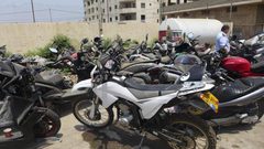 ضبط عشر دراجات نارية في جنين