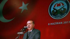 اردوغان: الإجراءات المتخذة ضد قطر غير إنسانية ومخالفة للإسلام