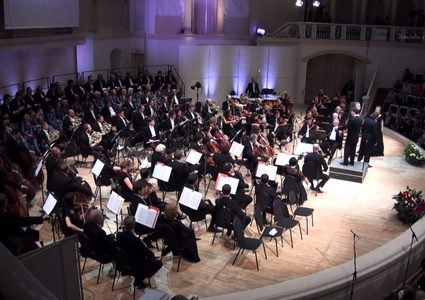 افتتاح مهرجان "تشايكوفسكي" الموسيقي الدولي