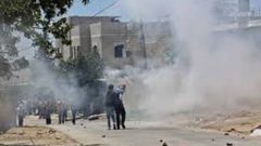 اصابات بالاختناق خلال قمع الاحتلال لمسيرة كفر قدوم