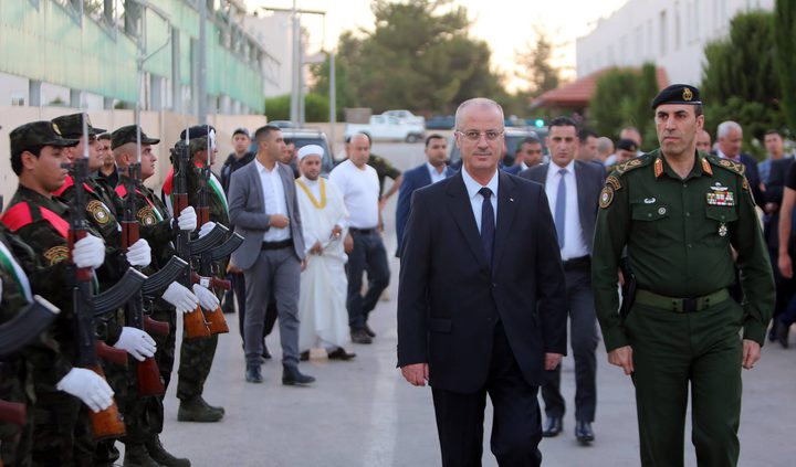 الحمد الله يشارك قوات الأمن الوطني في جنين إفطارهم (فيديو)