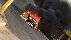 مقتل ضابط شرطة وإصابة (4) في انفجار عبوة بالقاهرة