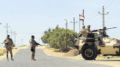 مقتل 3 متشددين واعتقال 23 مشبوها في  سيناء