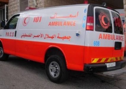 حادث سير بين ثلاث مركبات قرب نابلس