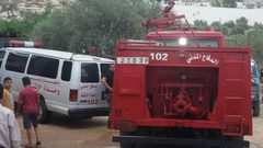 السيطرة على حريق مخزن في جنين