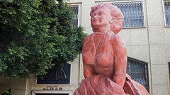 نحت تمثال لمارلين مونرو في مصر يثير سخرية رواد الإنترنت