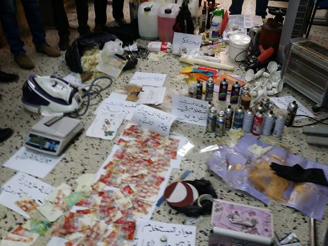 ضبط معمل متطور لتزوير العملات