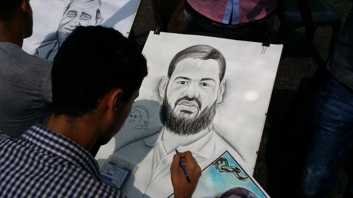 الأسير محمد علان مضربا عن الطعام لليوم ال26