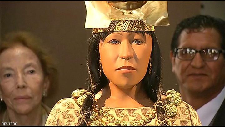 الكشف عن وجه حاكمة البيرو القديمة