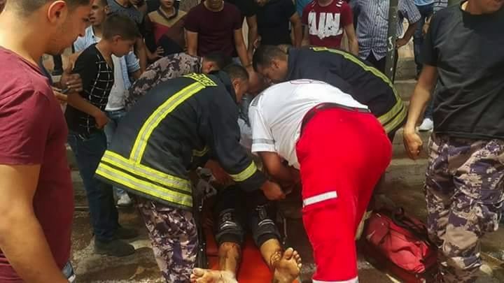 إصابة شاب جراء حادث سير شمال جنين