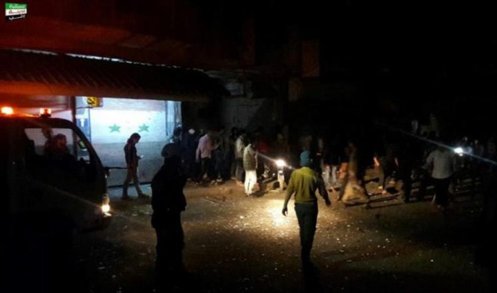 قتلى وجرحى من المعارضة بتفجير انتحاري في إدلب