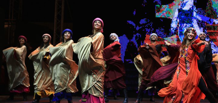 "ولّعت" و"الفنون الشعبية" تحييان فعاليات لمهرجان فلسطين الدولي