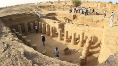 علماء يكتشفون مقبرة أثرية قديمة عمرها 4 الاف عام في السودان