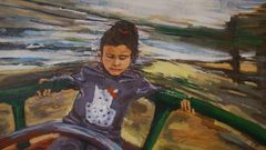 فنانون فلسطينيون يشاركون في في معرض "قريب لا أراه وبعيد أمامي"