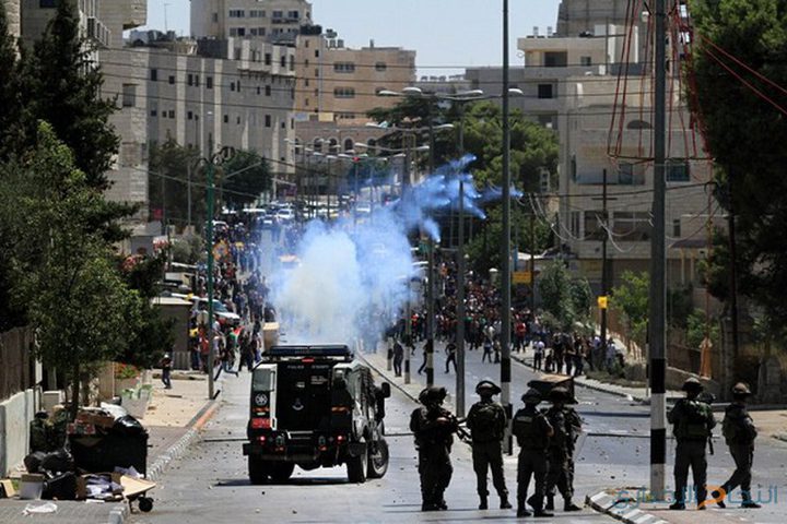 الاحتلال يقمع مسيرة انطلقت نصرة للأقصى في بيت لحم