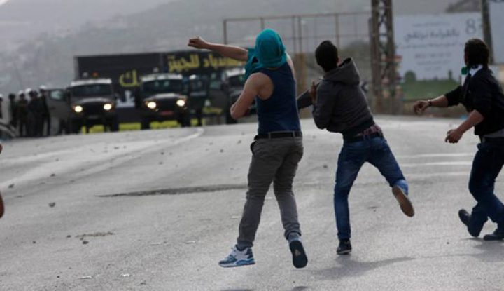 إصابات بالرصاص الحي والمطاط جنوب نابلس