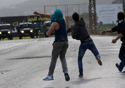 إصابات بالرصاص الحي والمطاط جنوب نابلس