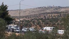 خمس إصابات بحادث سير ذاتي في قلقيلية